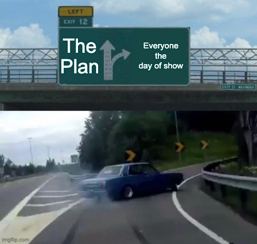 Follow the plan meme
