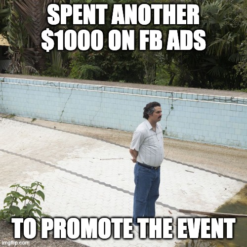 Spent too much on Facebook ads