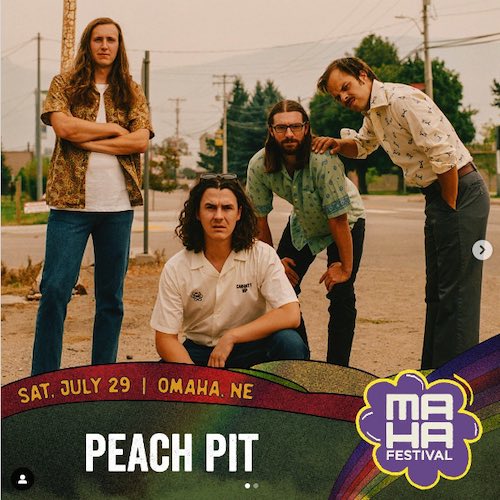 Peach Pit Artist Highlight Social Media Post Examples